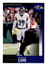 2020 Score #52 Brandon Carr Baltimore Ravens