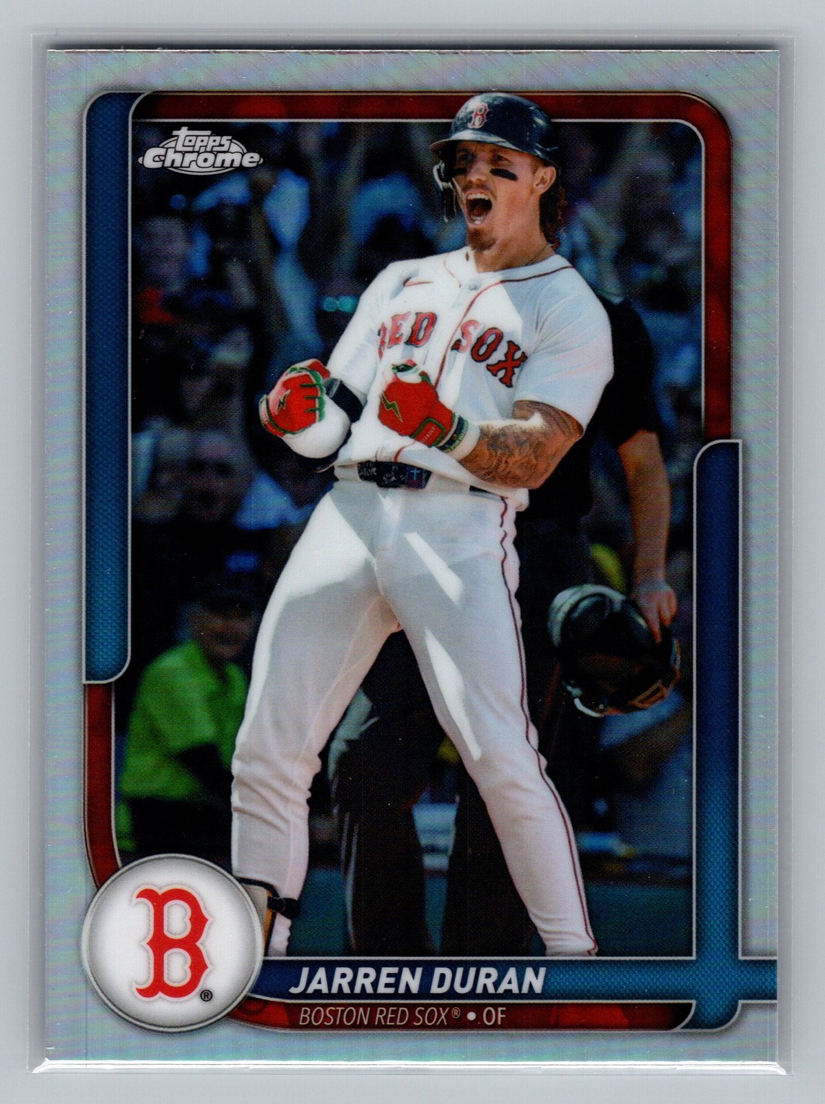 2026 Topps #77 Jarren Duran Flagship Collection Chrome (Series Two)