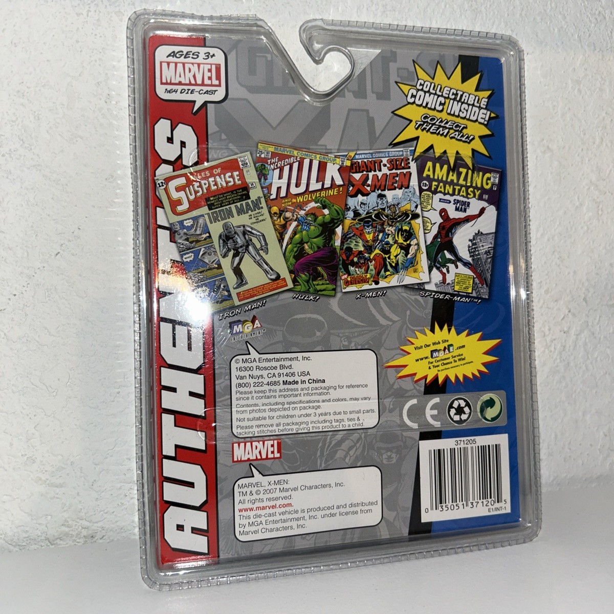 Marvel Authentics Giant Size X-Men 1 Die Cast Car Collectible