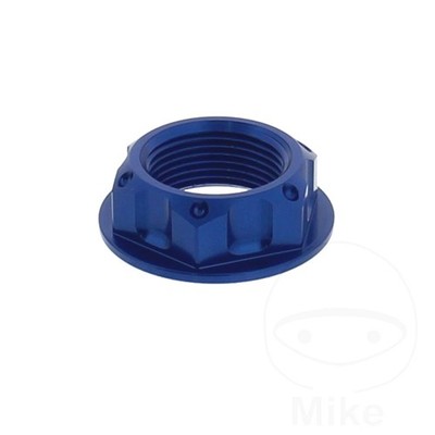 JMP Steering Stem Nut M24X1.50mm Aluminium Blue Fits Suzuki GSX 1300 1999-2023