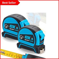 Pro Dual Auto Lock Tape Measure Twinpack - 8m / 26ft in Elegant Blue