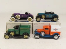 Spec Cast Ford Model A Coin Banks Die-Cast 1:25 Lot of 4 12221 