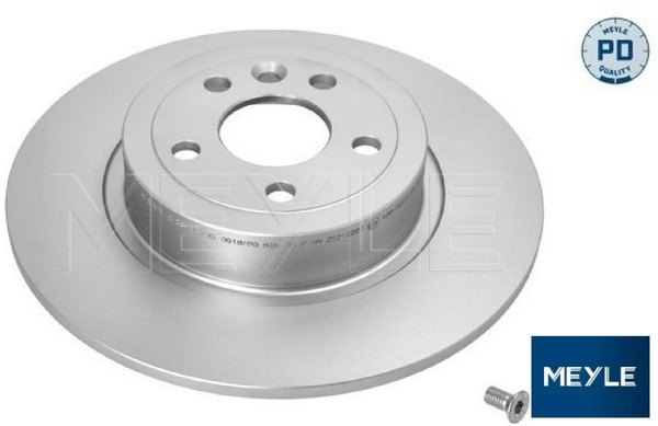 2X Bremsscheibe Meyle 53-155230018/PD 2 Bremsscheiben Hinterachse Hinten-image