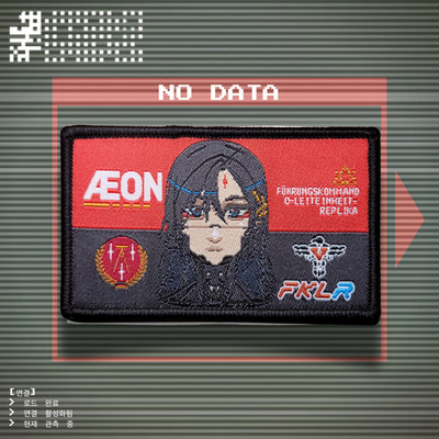 SIGNALIS Resident Evil FKLR (Falke) Replika pixel ID morale anime airsoft patch