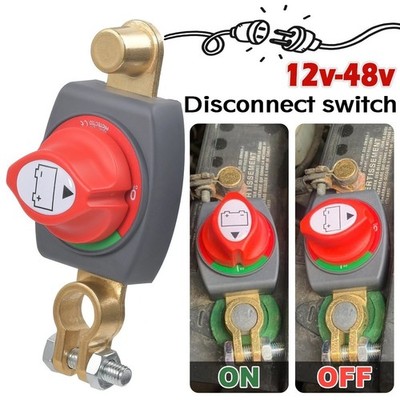 300A car battery disconnector main switch power switch 12V48V boat motor vehicle