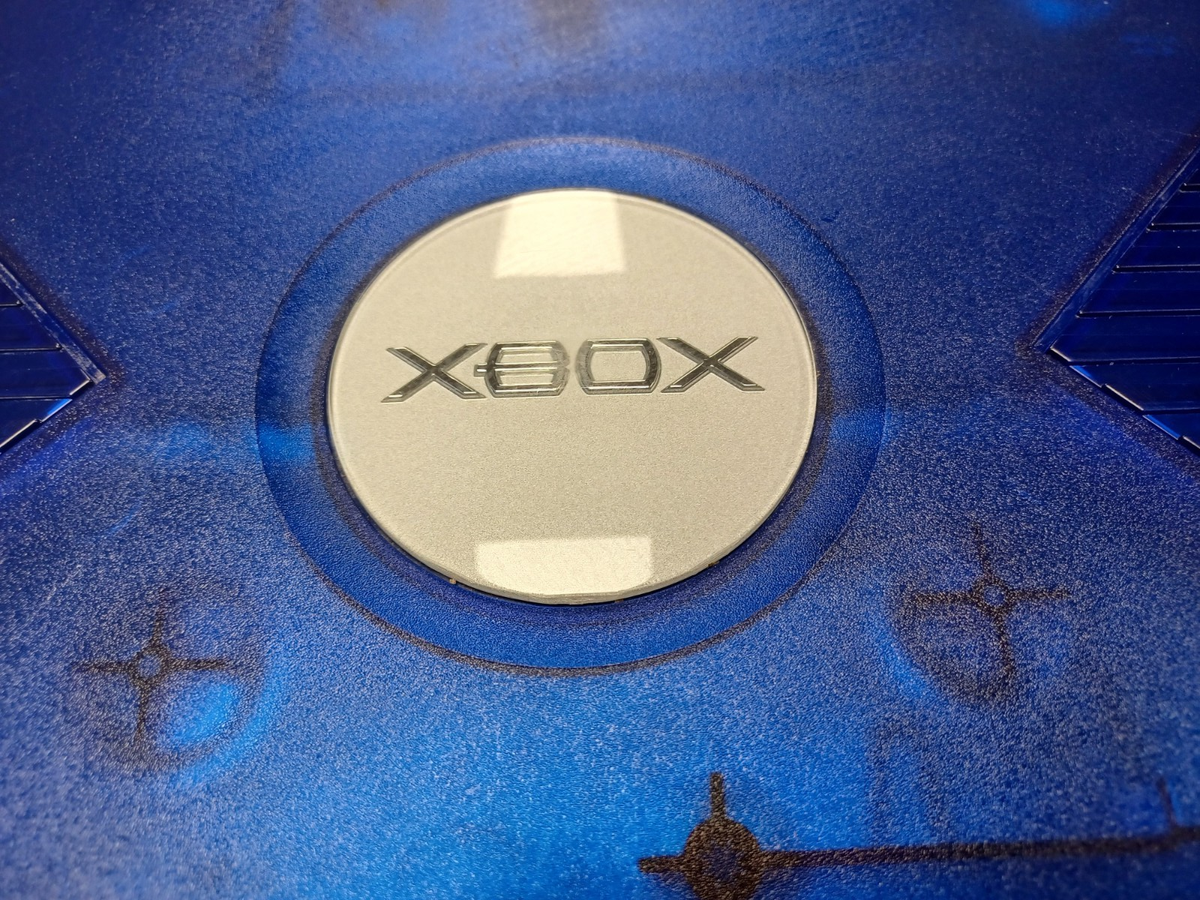 Original Microsoft Xbox Console Ice Blue Halo 2 BELL CANADA 2004