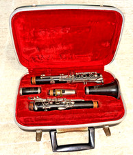1960s Buffet Evette Wooden Bb Clarinet-SN F17563 w/Penzel Mueller NY Mouthpiece