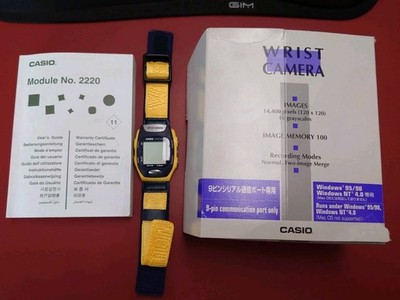 NEU Casio wrist Camera 2220 WQV-2BS-9GR