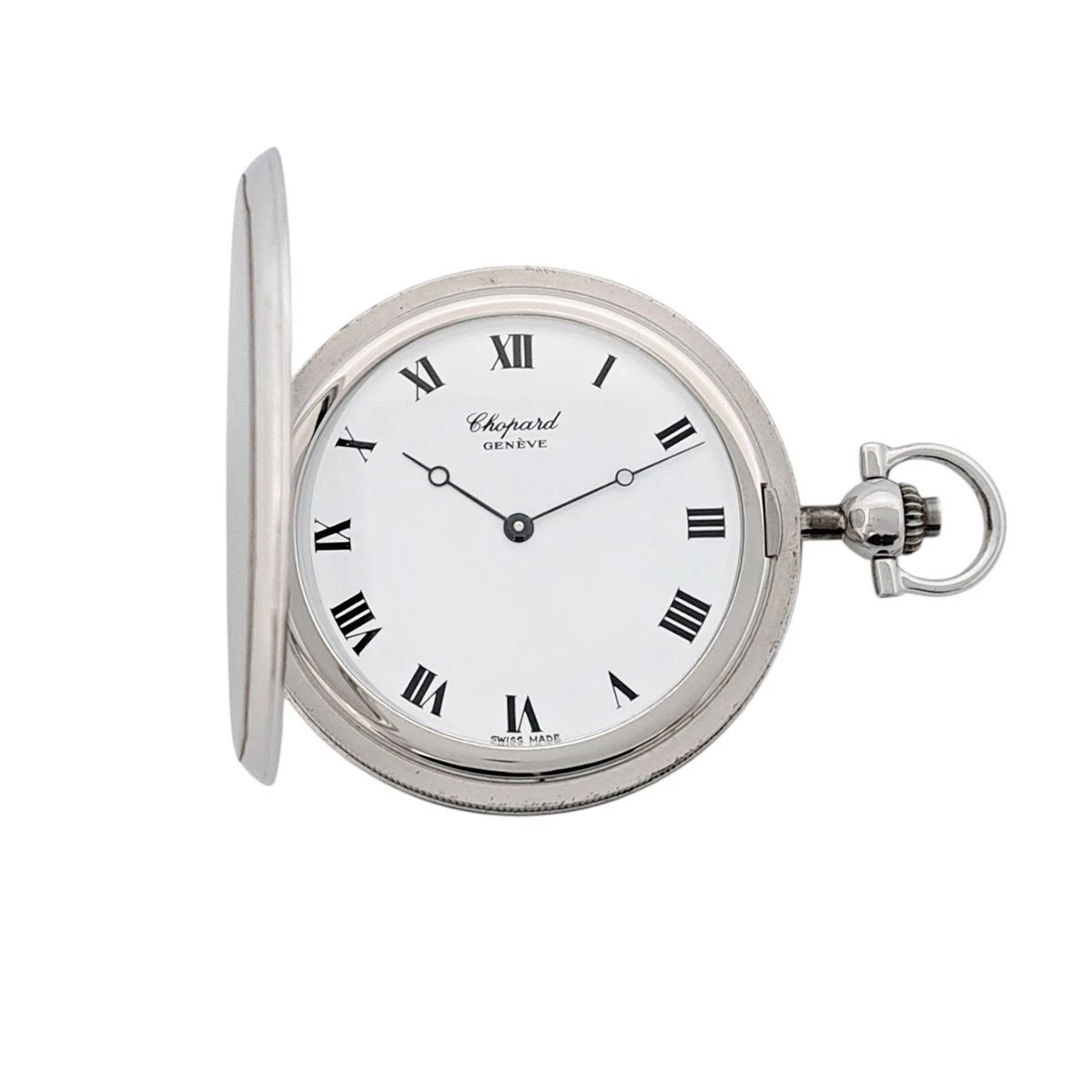 Chopard — Chopard 3014 Pocket watch Manual Silver mens 【W】