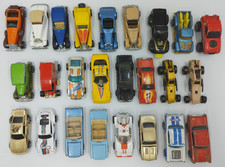 Vintage Hot Wheels 1/64 Scale Die Cast Lot Of 25 Vehicles