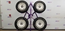 1981 Pontiac Firebird Trans-am 15x7.5 Turbine Wheel Rim Set Of 4 With Caps White