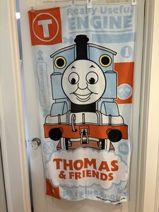 Thomas & Friends Really Useful EngineVintage Beach Bath Towel 2005 Gullane 26x53