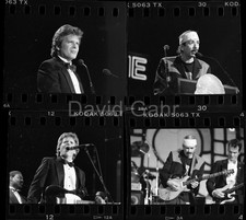 '92 Carlos Santana John Fogerty Rock N Roll Hall of Fame 4 Negative Lot B367
