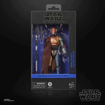 Hasbro Star Wars Black Series 6'' The Mandalorian & Grogu  Mercenary Guard Droid