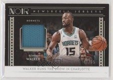 2018-19 Panini Noir Newsreels Jerseys 41/65 Kemba Walker #NJ-KWK 00hy