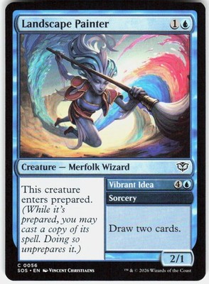 Landscape Painter 56 Secrets of Strixhaven Magic the Gathering