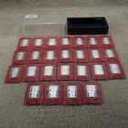 2012 Pamp Suisse Lunar Year of the DRAGON 1 oz Silver Bar New Full Box of 25