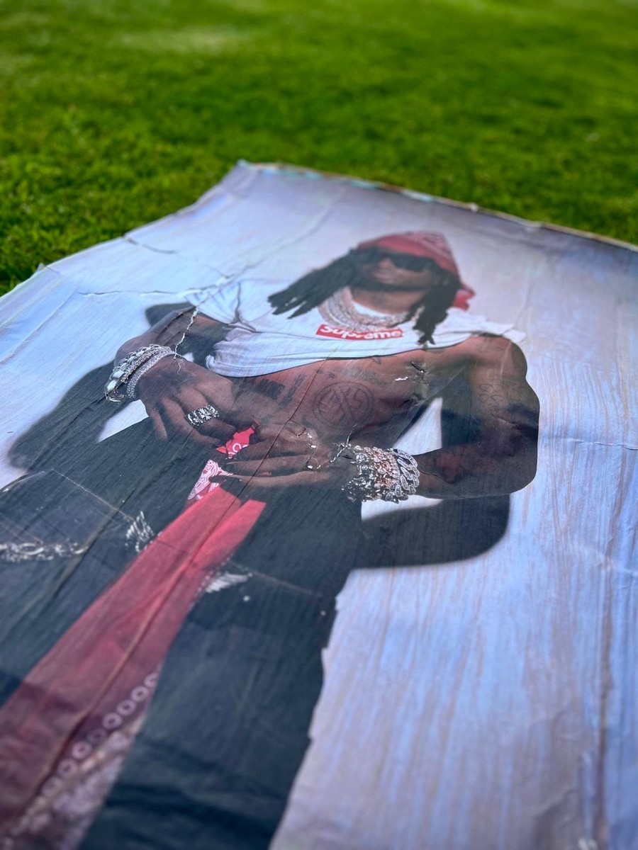 Supreme x Playboi Carti poster | eBay