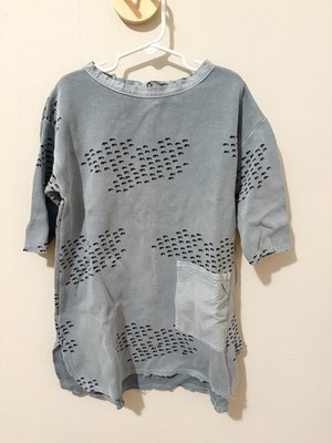 Bobo Choses Dark Blue Cotton Dress With Pocket, 4-5 Years