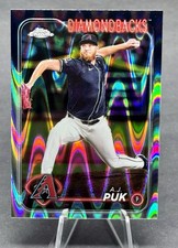 2024 Topps Chrome Update - A.J. Puk RayWave Refractor Parallel #USC139