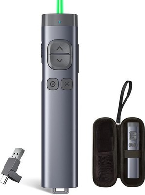 Norwii N97 Bluetooth Wireless Presenter für TV Bildschirm Präsentation, Digital