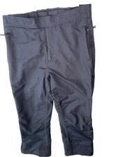 Nordica Black Ski Pants W/ Thermolite Active Insulation Adjustable Waist M 93a