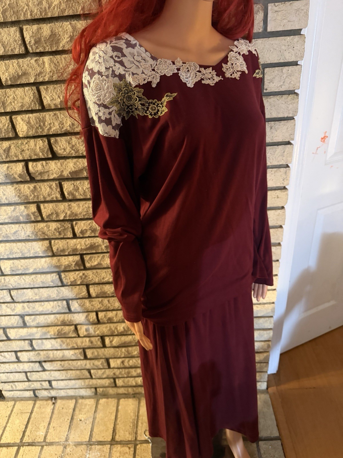 Shell Kepler Lacy Afternoon Collection  Duster An… - image 1