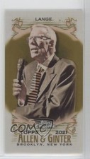2021 Topps Allen & Ginter Chrome Mini Gold Refractor 38/50 Mike Lange #270 0a6
