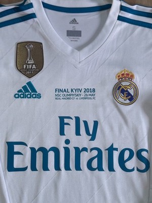 2017-18 Real MADRID Home L/S No.7 RONALDO UCL 2018 UEFA Champions