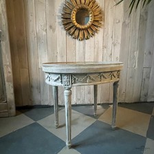 Kleiner Louis Seize Beistelltisch, Frankreich um 1850