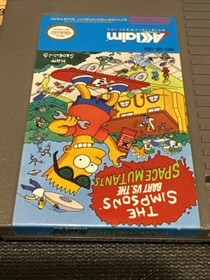 The Simpsons: Bart vs. the World (Nintendo NES, 1991) Cartridge Only