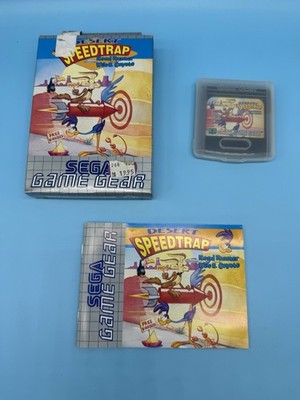 Sega Game Gear Desert Speedtrap starring Road Runner & Wile E. Coyote Ovp