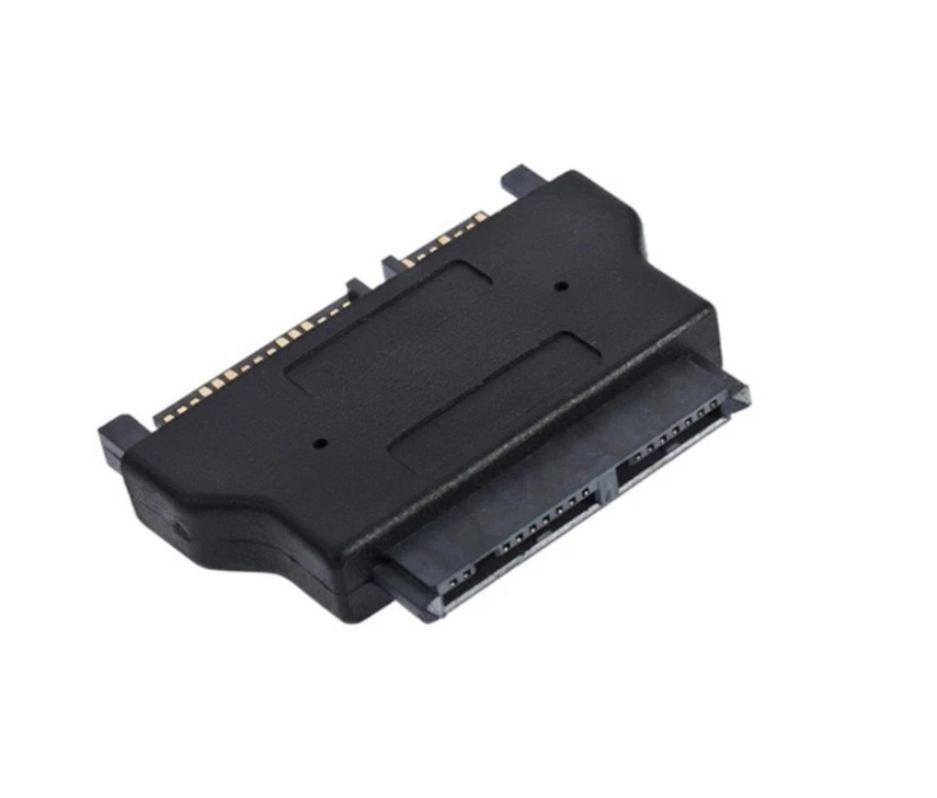 1.8" Micro SATA 7+9 16Pin to 2.5" SATA 7+15 22Pin SSD HDD Hard Disk Drive Connec - Image 2 of 4