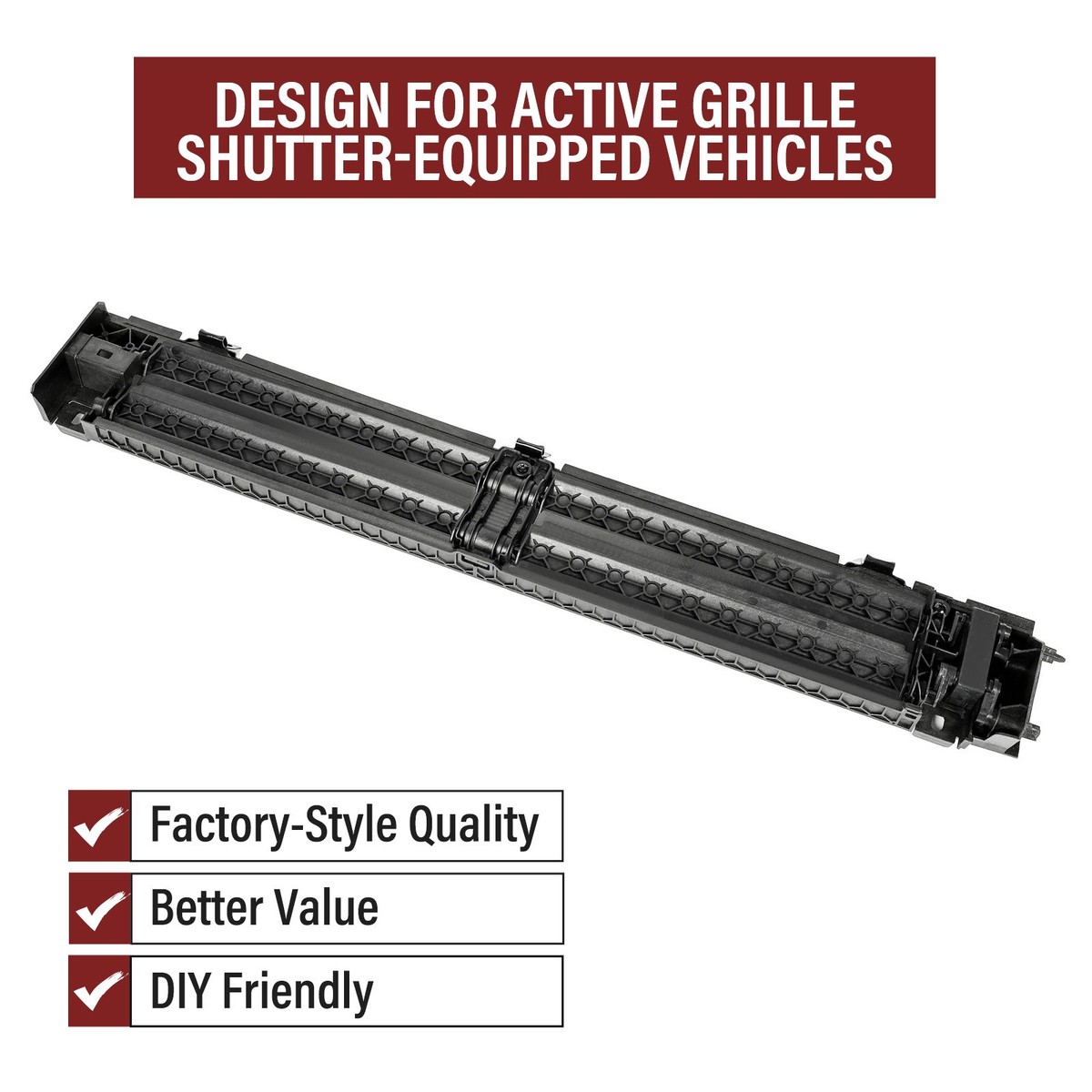 Active Grille Shutter For 15-19 Subaru Outback Legacy Lower