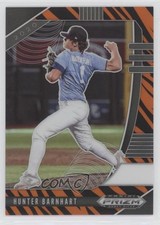 2020 Panini Prizm Draft Picks Tiger Stripes 47/99 Hunter Barnhart #PDP96 0a3