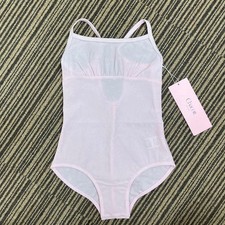 Chacott Jacquard Leotard 130 Royal Pink New Unused Ballet Gymnastics