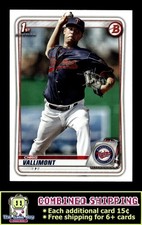 2020 Bowman Prospects #BP-78 Chris Vallimont Minnesota Twins