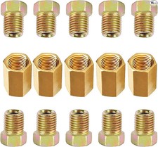 Brake Line Fittings Assortment 15 Pieces 14 Tube 716-24 Threads Brake Line Fittings Assortment 15 Pieces 14 Tube 716-24 Threads
