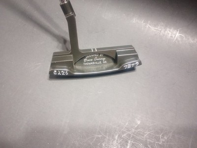 Putter Dave Curry Havana – 33 Pouces – Droitier – Acier – Comme Neuf Avec Housse