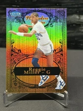 2012-13 Fleer Retro 98-99 Tradition Playmakers Theater Reggie Miller /100 HOF