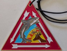 MALIBU Lodge 566 VIGIL Medallion Shark with Tamet & Walika Totems WLACC MINT