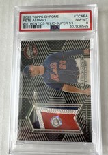 2023 Topps Chrome Pete Alonso Relic SUPERFRACTOR 1/1 VERY RARE
