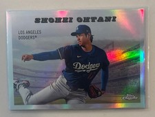 2025 Tops Chrome Shohei Ohtani Rails And Sails Dodgers