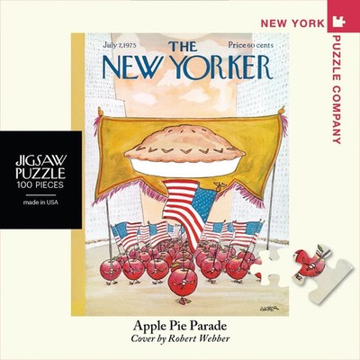 Apple Pie Parade The New Yorker 100 Piece Mini Jigsaw Puzzle NYPC New