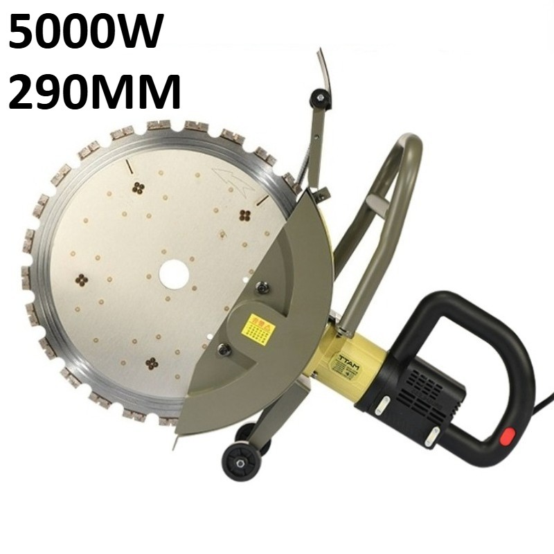 5KW 29CM Depth 220V Brushless Ring Saw High Power Concrete Wall Cutting Machine