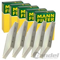 5X Mann-Filter CU 2733 Innenraumfilter Pollenfilter 5-STÜCK!
