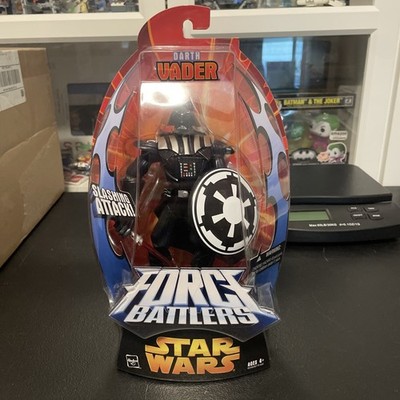 Star Wars Force Battlers DARTH VADER W/ SLASHING ATTACK Hasbro 2005 NEW SEALED