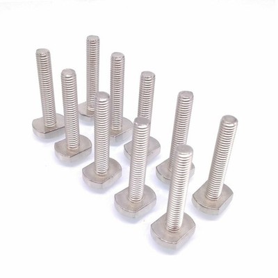 T-Bolt 304 Stainless Steel T Bolts T-Slot T Head Bolt Hammer Screw GB37