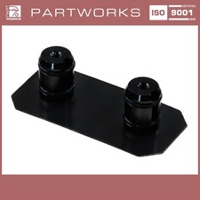 Dämpfungsblech Bremssattel für PORSCHE Panamera 970 4.8 Hybrid 3.0 HINTEN