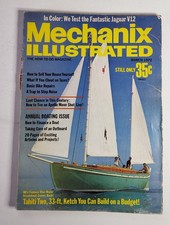 Mechanix Illustrated Mar 1972 Jaguar V12 Boating Special Vintage Ads